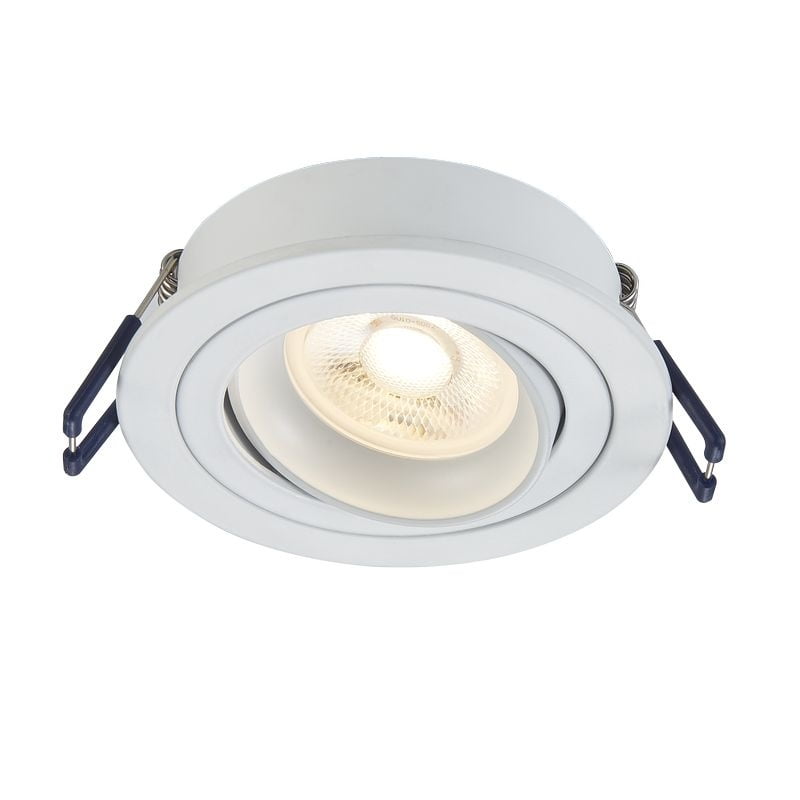 Platte Inbouwspot - Baldr - Dimbaar - Luxe Design - Mat wit - Outledtl.nl